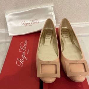 Roger Vivier Gromette Nude flats size 37